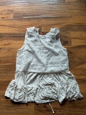 Women’s miss me Lace Tank Top medium